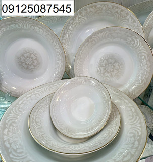 سرویس 12 نفره کامل 108 پارچه چینی زرین پیکره شهرزاد مدل جدید نیوان