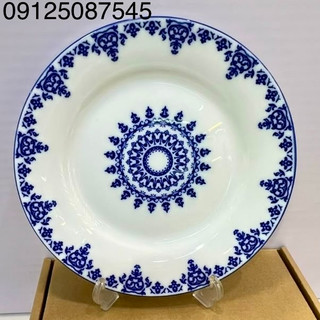 پیشدستی میوه خوری سمرقند چینی زرین ایران پیکره شهرزاد بسته 6 عددی